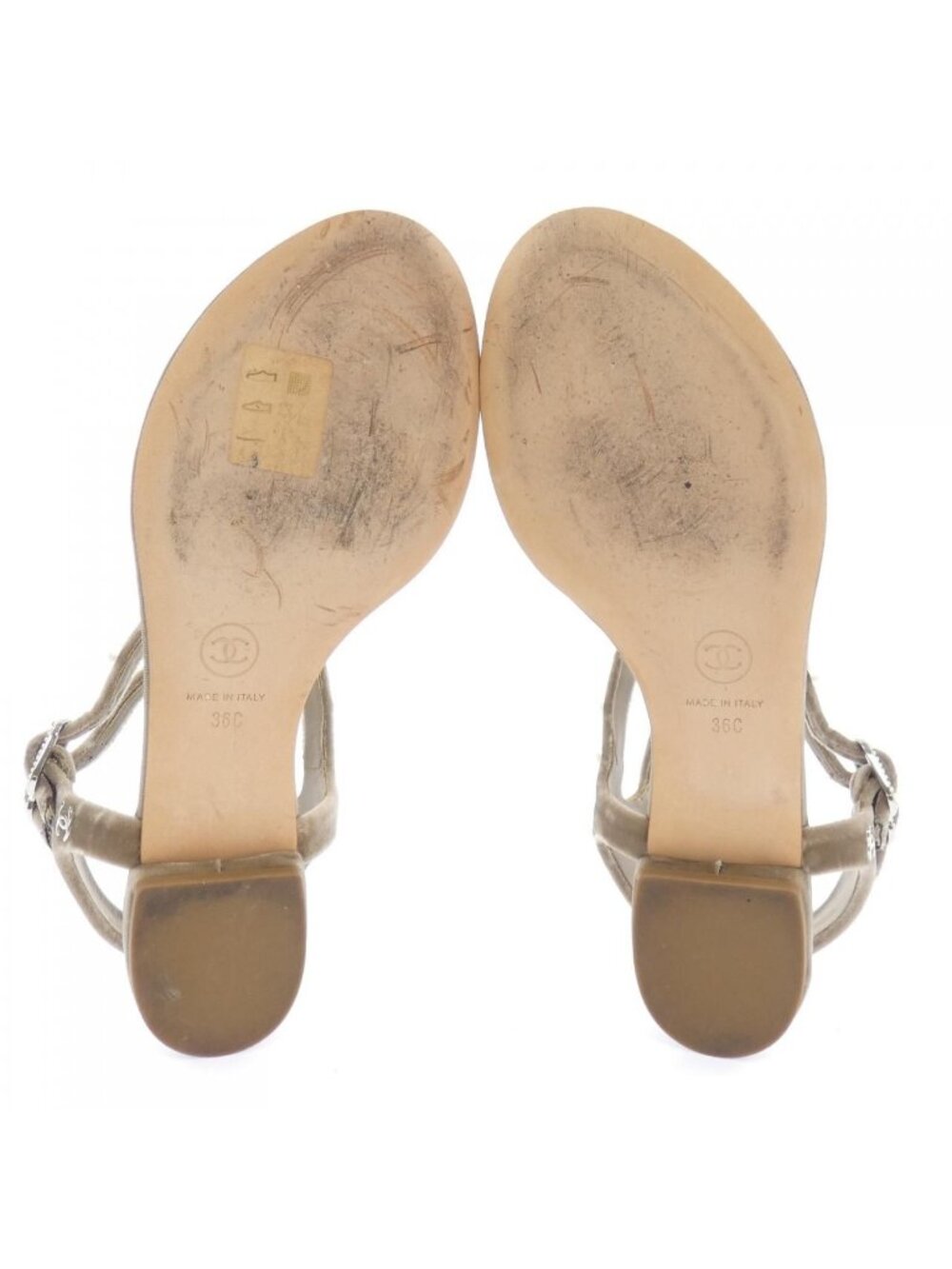 Chanel Sandals Beige - Picture 4 of 6